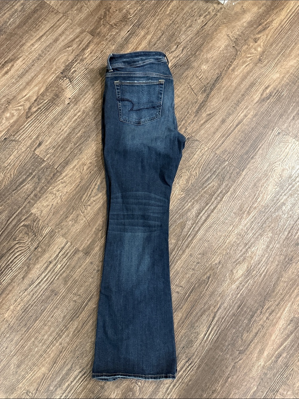 American Eagle Outfitters Dark Blue Flare Jeans